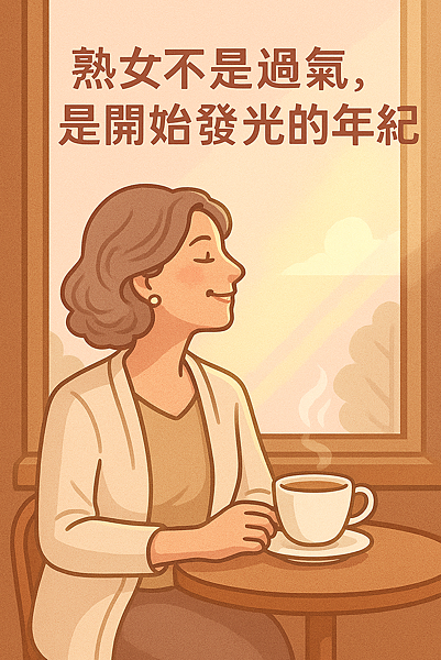 【熟女品牌私塾｜第8篇】🌷 熟女的品牌，是活出自己還能照亮別