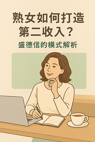 熟女如何打造第二收入？盛德信的模式解析 ~【盛德信靈魂團