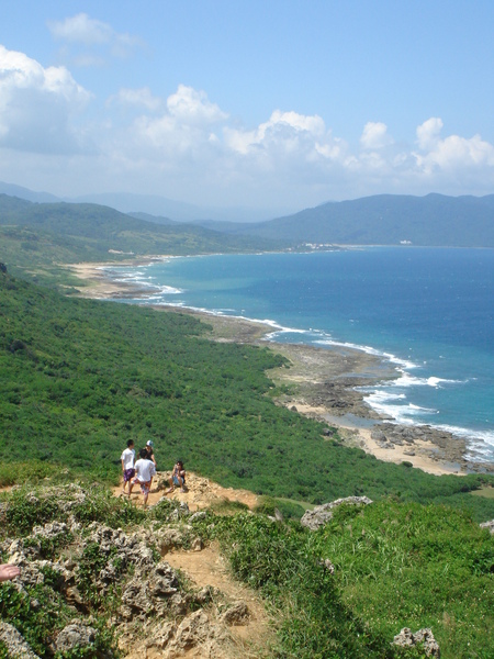 美麗的海岸線兒