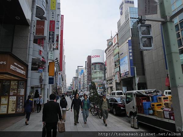 銀座街頭