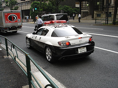 街頭外拍-東京警視廳的RX-8警車--3