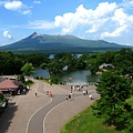 駒ヶ岳と大沼公園