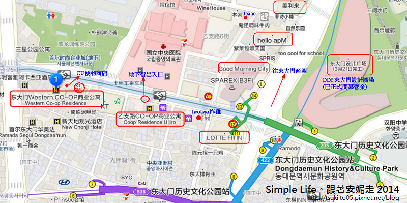 首爾景點 205 東大門歷史文化公園站동대문역사문화공원역 來自星星的飛碟未來城 首爾新地標 東大門設計廣場ddp Dongdaemun Design Plaza 說走就走 V歐妮旅行攝