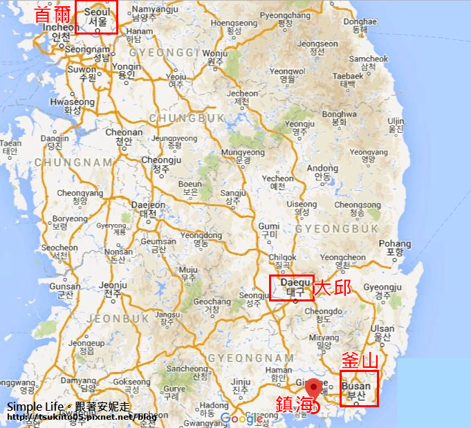 韓國地圖.JPG 韓國地圖.JPG