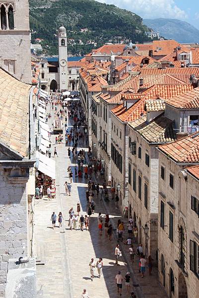 Croatia, Dubrovnik-120613-171-史特拉墩大道與鐘樓