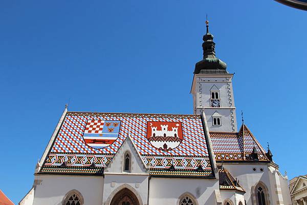 Croatia, Zagreb-120616-068-聖馬可教堂