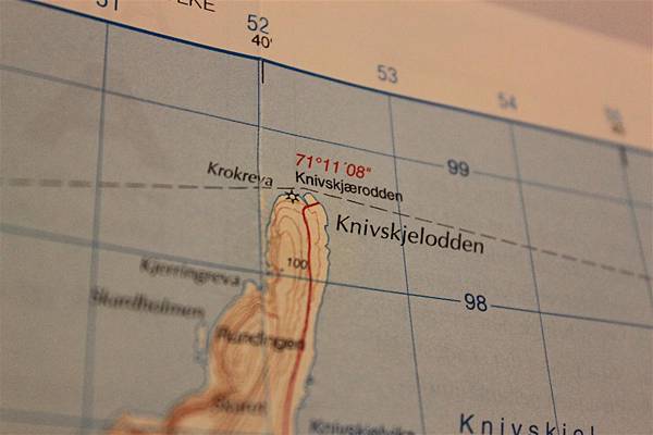 Knivskjellodden 克尼夫謝洛登角