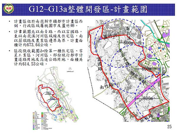 G13開發計畫範圍