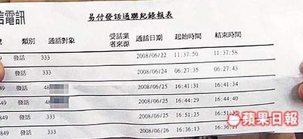 通話明細 通話明細