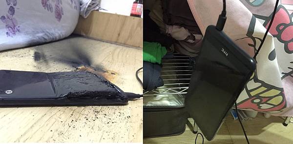 鋰電池爆炸前後 鋰電池爆炸前後