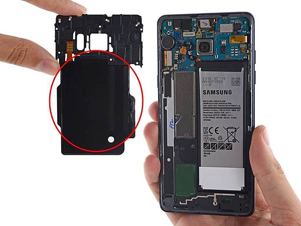 note7無線充電板