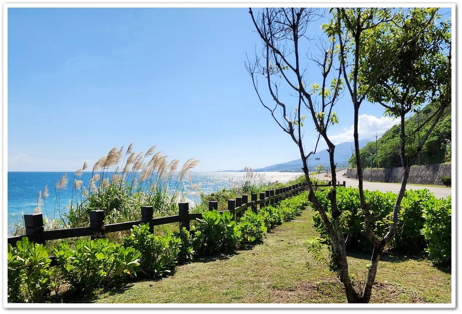 台東長濱鄉《寧埔休憩區》放在那邊的海─《齒草橋休憩區》無聲的