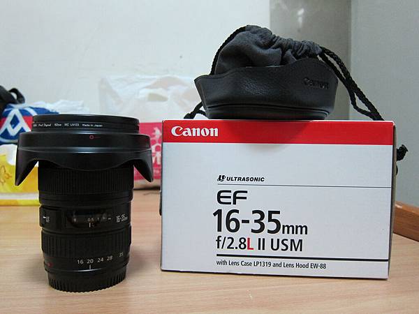 Canon 16-35mm f2.8 LII  