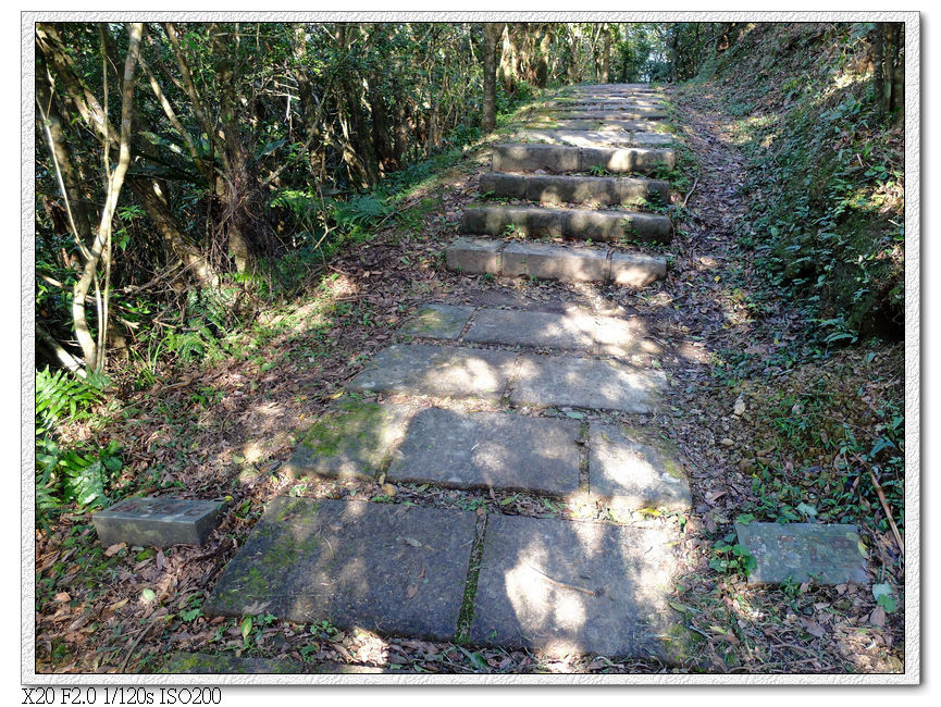 14:22 大溪線步道 2.5km,一半