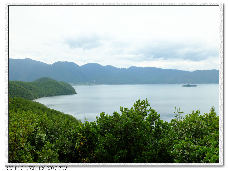 因為天色不好,看不到什麼好風景