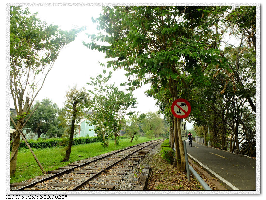 靠近終點,又看見了鐵軌