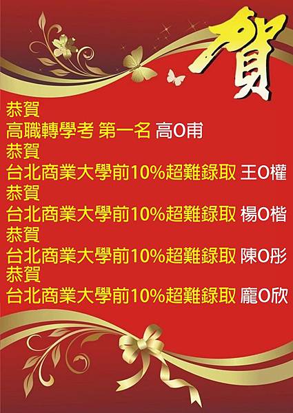 歷屆高中高職五專轉學考榜單 歷屆高中高職五專轉學考榜單