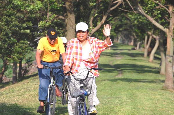 宜蘭民宿  三月三旅店  推薦宜蘭旅遊景點-  蘭陽溪南岸自行車道(三月三至蘭陽溪口)