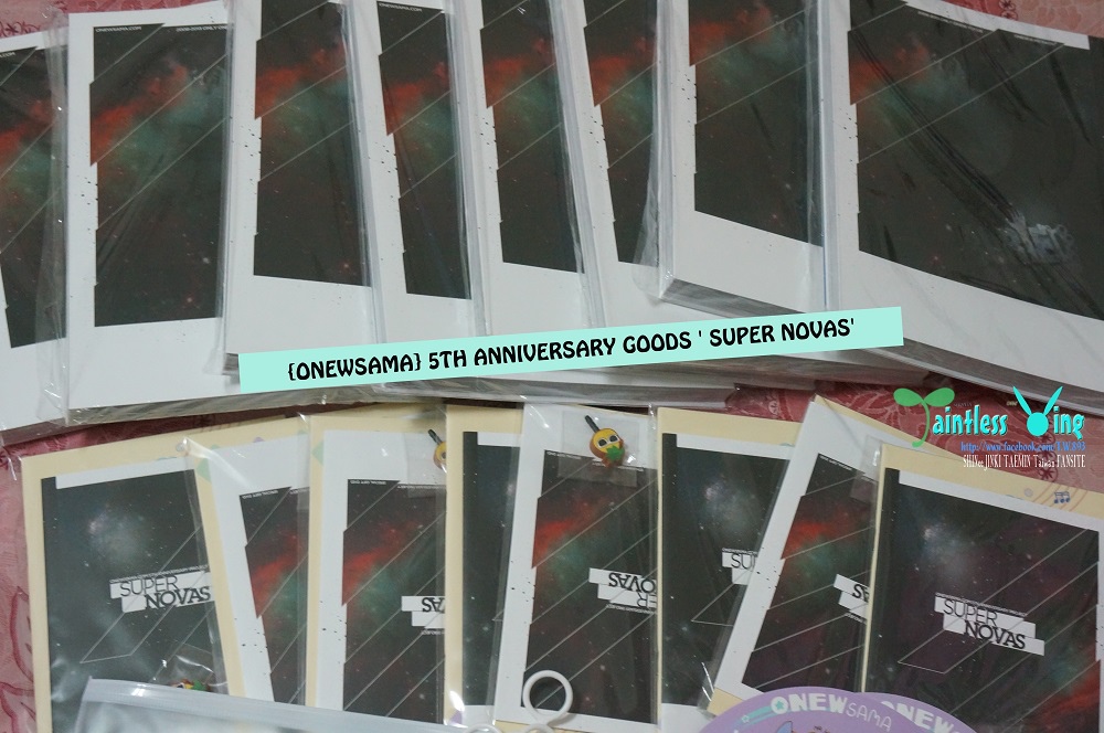 溫流韓站{ONEWSAMA} 5TH ANNIVERSARY GOODS ' SUPER NOVAS'