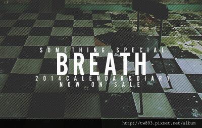 [T.W.] 鐘鉉韓站[Something Special] 2014 Calendar "BREATH" ✬預購至11/11止