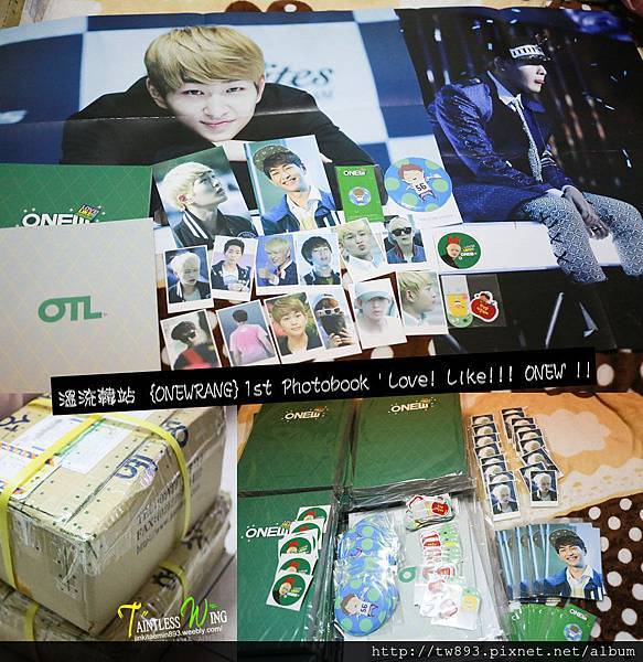 溫流韓站 {ONEWRANG}1st Photobook 'Love! Like!!! ONEW'!!