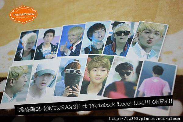 溫流韓站 {ONEWRANG}1st Photobook 'Love! Like!!! ONEW'!!