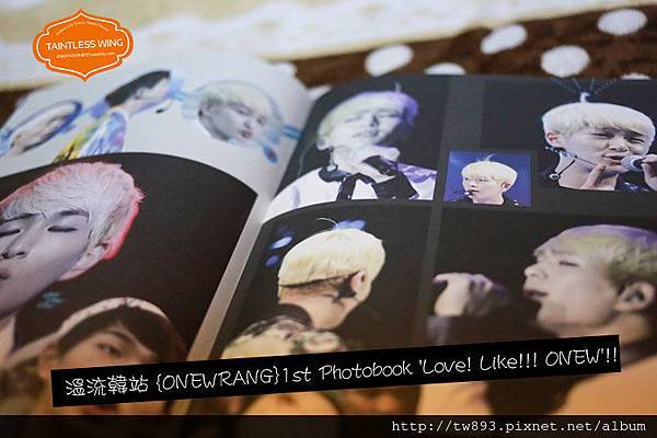 溫流韓站 {ONEWRANG}1st Photobook 'Love! Like!!! ONEW'!!