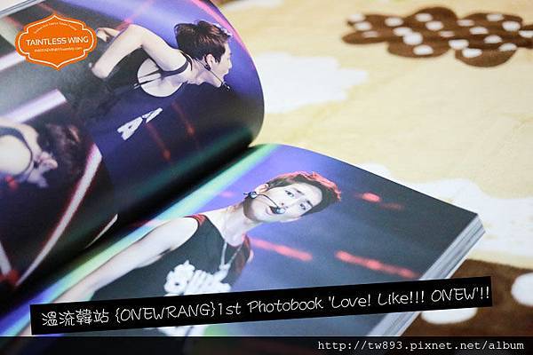 溫流韓站 {ONEWRANG}1st Photobook 'Love! Like!!! ONEW'!!