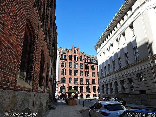 2018暑假歐遊趣~漢堡市區景點:聖尼古拉教堂遺跡、市政廳與