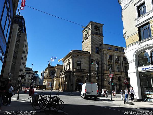 2018暑假歐遊趣~漢堡市區景點:聖尼古拉教堂遺跡、市政廳與