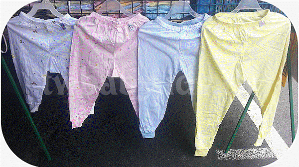 雙園-單層棉長袖衛生衣褲