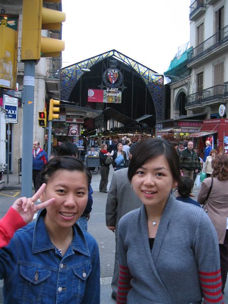 Boqueria market-觀光客照