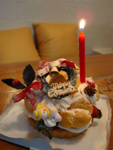 佩樺的超可愛耶誕蛋糕,很好吃!!!!!!