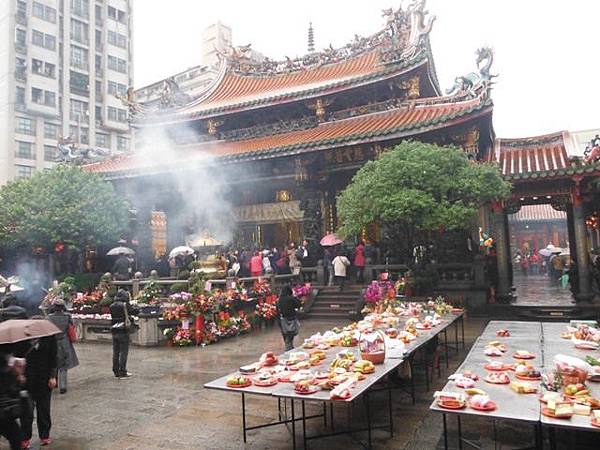 溫州街瑠公圳支流遺址.瑠公圳原址碑.龍山寺平安總燈.萬華地藏庵 056