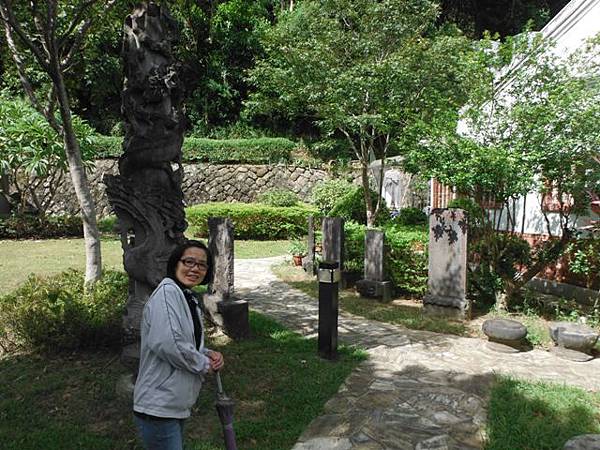 姐姐高一家長會.劍潭古寺.游文鳳喜捨香燈碑.嚴禁剖鑿石條殘害劍潭寺龍脈碑記.文間山.鄭成功廟 024