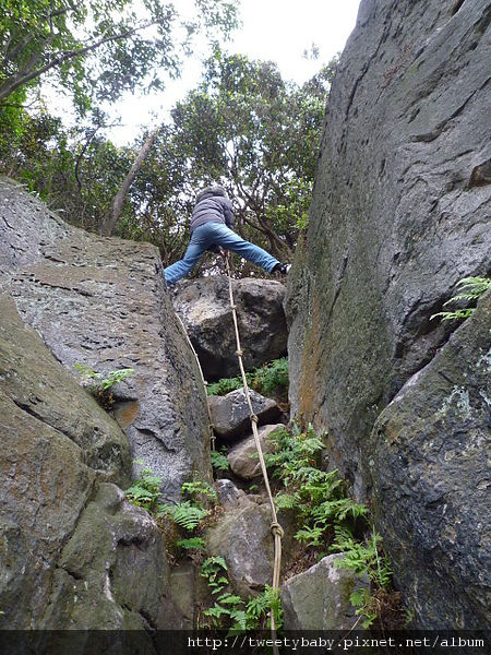 大炮岩.新北投山 030.JPG