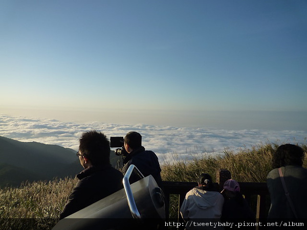 擎天崗山.竹蒿山.大屯山夕陽雲海 160.JPG