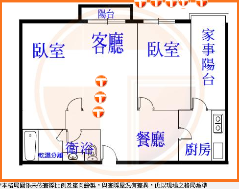 遠雄六家匯大2房2