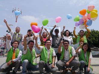 台灣房屋羅東興東特許加盟店，今天舉辦「2014RUN FOR DREAM」仲夏公益路跑誓師大會，號召5000名跑友參加。