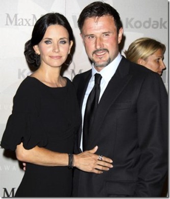 Courteney Cox and David Arquette