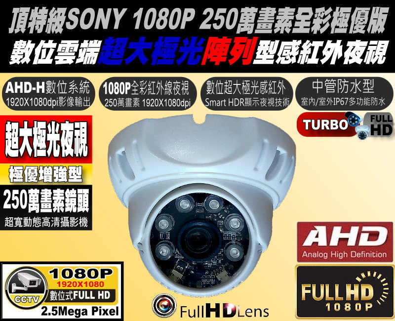 彰化推薦安裝監視器廠商|SONY 1080P紅外線夜視半球攝影機安裝廠商推薦|彰化紅外線夜視半球攝影機架設|彰化夜視紅外線半球攝影機維修|彰化彩色紅外線夜視半球攝影機報價|彰化監視器安裝推薦廠商