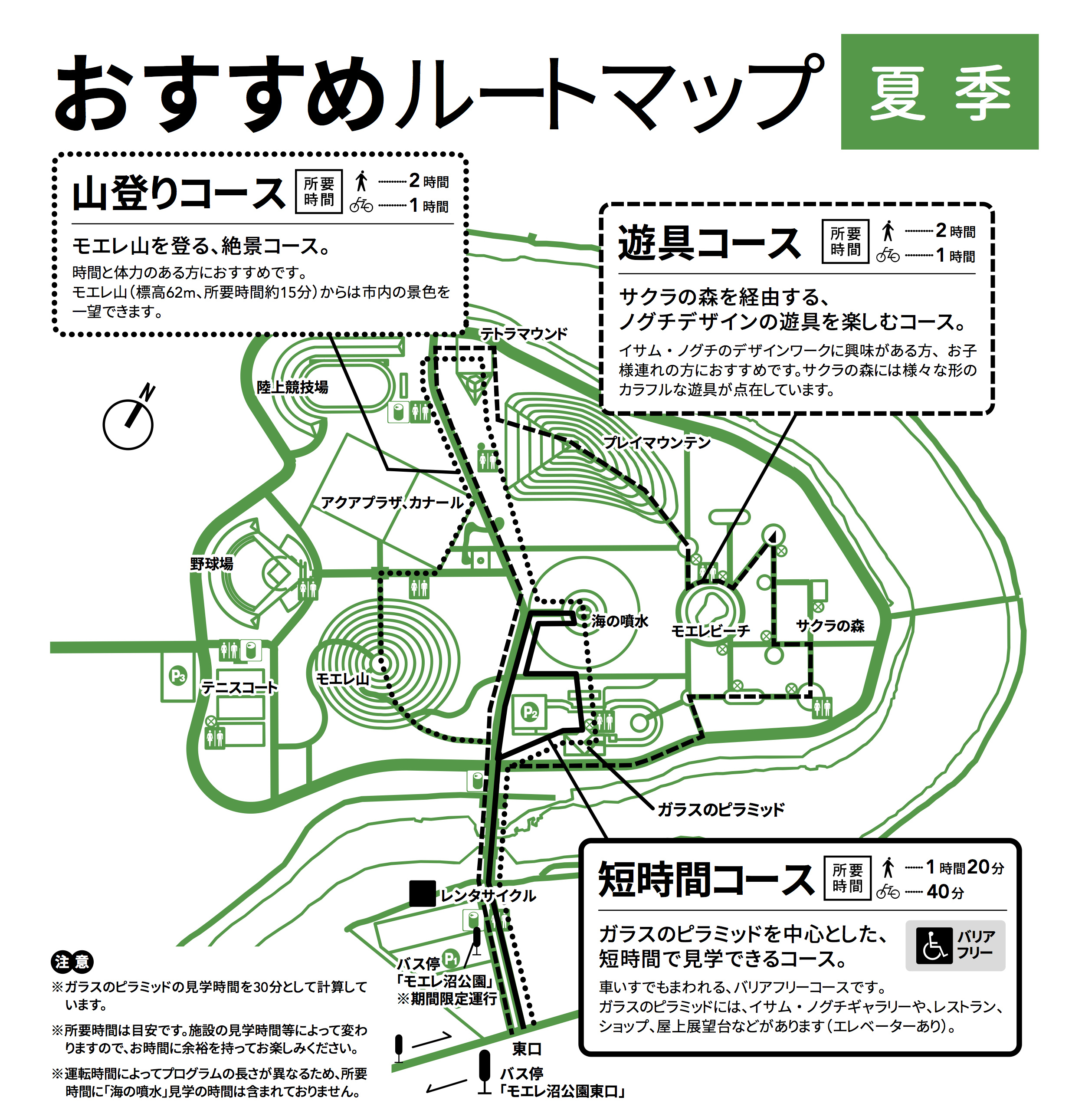 モエレ沼公園-夏季