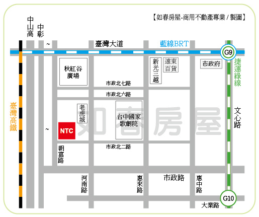 NTC 國家商貿中心-週邊地圖