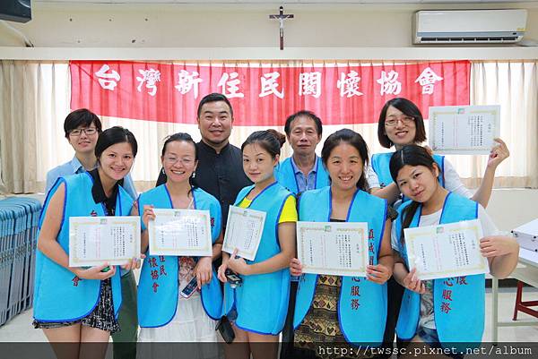 感謝台灣新住民關懷協會義務美容團隊的協助~