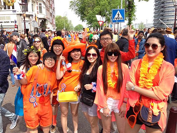 留學荷蘭_ King's Day 2014