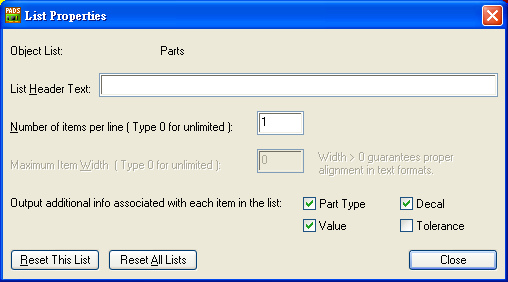 PowerPCB Bom Set8