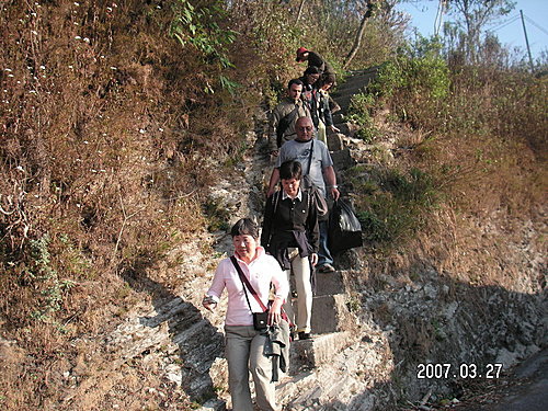 回到登山口