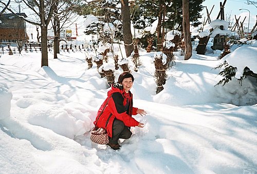 冰冰涼涼的雪體驗