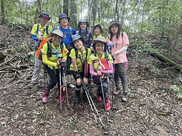 新竹縣五峰鄉。叁訪鵝公髻山。台灣小百岳