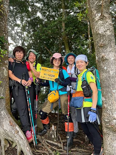 新竹縣五峰鄉。叁訪鵝公髻山。台灣小百岳